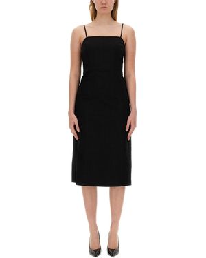 Theory Midi Dress - Black
