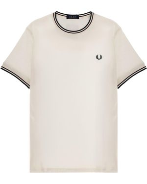 Fred Perry T-Shirt With Logo - White