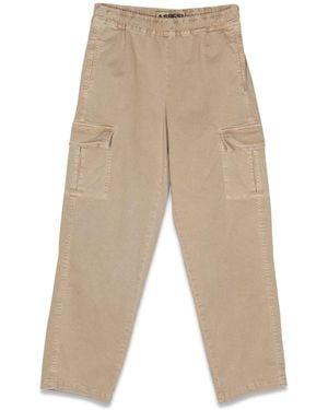 Aspesi Trousers With Large Pockets - White