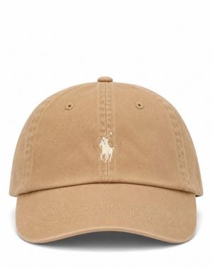 Polo Ralph Lauren Cappello Da Baseball Con Logo - Natural