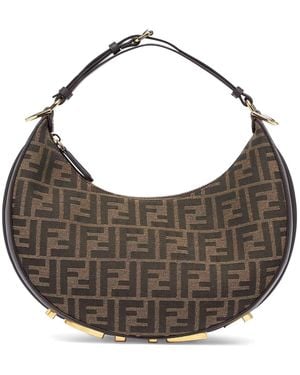 Fendi Borsa "Graphy" Small - Gray