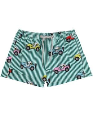 MC2 Saint Barth Costume Da Bagno - Green