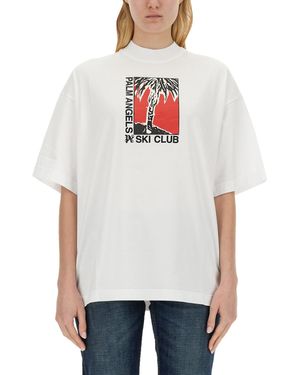 Palm Angels Palm Ski Club T-Shirt - White