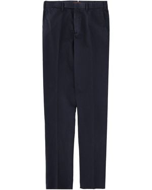ZEGNA Dark Regular Trousers - Blue