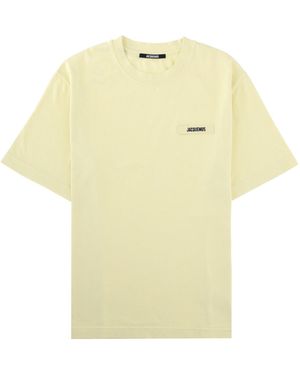 Jacquemus T-Shirt "Gros Grain" - Yellow
