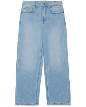 DIESEL Logo Trousers - Blue