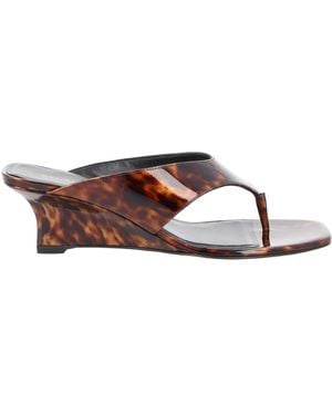 Stuart Weitzman Slip-On Sandals - Brown