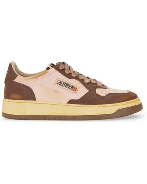 Autry Super Vintage Trainer - Brown