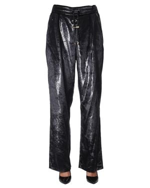 Balmain Wide Trousers - Black