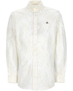 Vivienne Westwood Camicia "Krall" A Due Bottoni - White