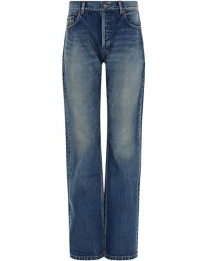 Saint Laurent Jeans Straight Fit - Blue