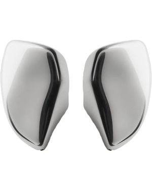 Bottega Veneta "Prism" Earrings - Grey