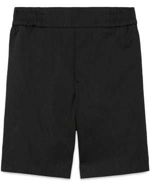 Burberry Pantaloni Corti - Nero