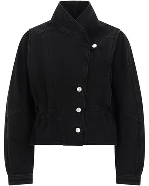 Isabel Marant Dolie Denim Jacket - Black