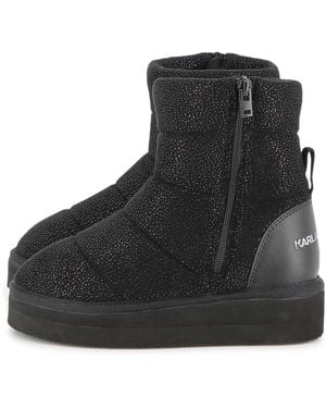 KARL LAGERFELD Boots "Moonboots" - Black