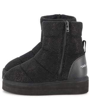 KARL LAGERFELD Boots "Moonboots" - Black