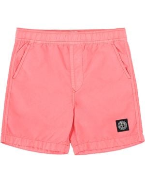 Stone Island Pantaloncini Da Bagno - Pink