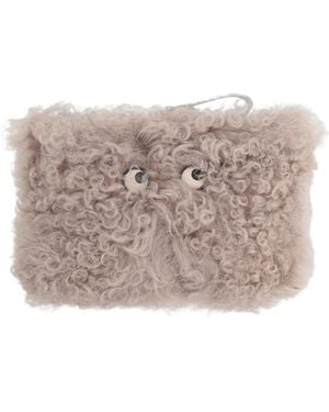 Anya Hindmarch Clutch "Eyes" - Gray