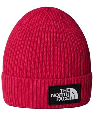 The North Face Beanie With Logo - Red