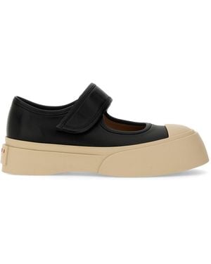 Marni Chunky Platform Maryjane Trainers For - Black