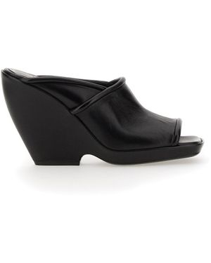 KHAITE The Stagg 105Mm Sandals Mules - White