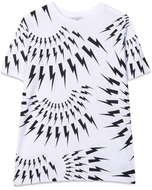 Neil Barrett Jersey Boy T Shirt - White