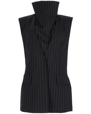 Sportmax Giacca Smanicata - Black