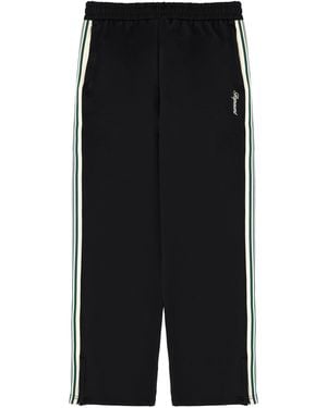 Represent Jogger Trousers With Logo - Black