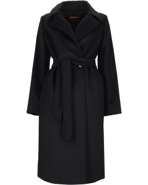 Max Mara Cappotto A Vestaglia - Black
