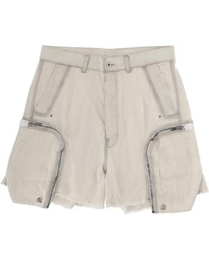 Rick Owens Bauhaus Shorts - Natural