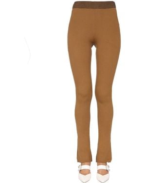 Baum und Pferdgarten "camia" Blend Knit Trousers - Natural