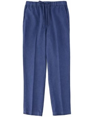 120% Lino Pantalone - Blue