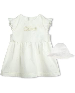 Chloé Suit+Hat - White