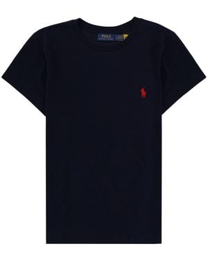 Polo Ralph Lauren T-Shirt With Logo - Blue