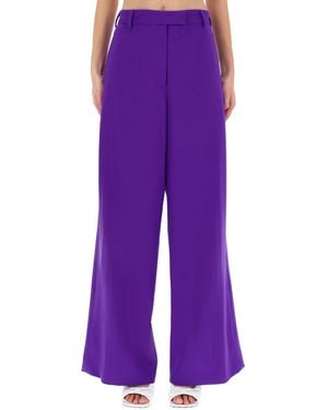 Dries Van Noten Wide Leg - Purple
