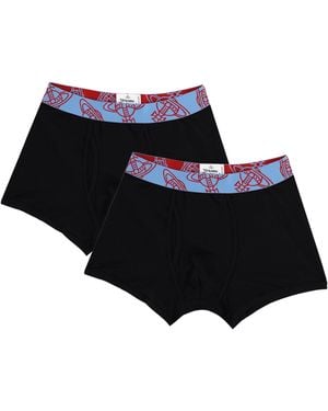 Vivienne Westwood Set Da Due Boxer - Black