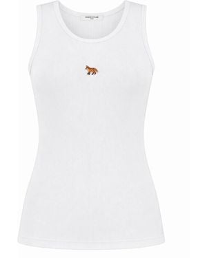 Maison Kitsuné Top "Baby Fox" - White