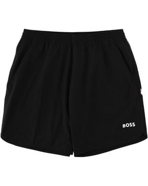 BOSS Shorts Con Logo - Black