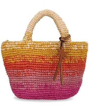 Manebí Borsa "Panier" Mini - Pink