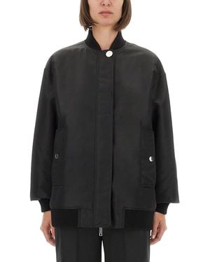 Sportmax Max Mara Zebu Bomber Jacket - Black