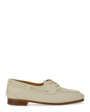 Bally Pathy" Moccasins - White