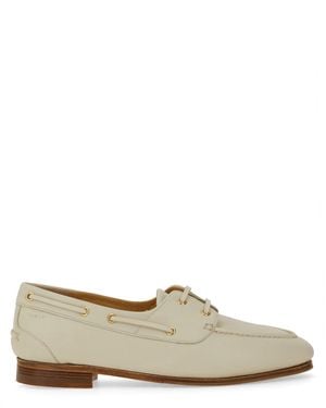 Bally Pathy" Moccasins - White