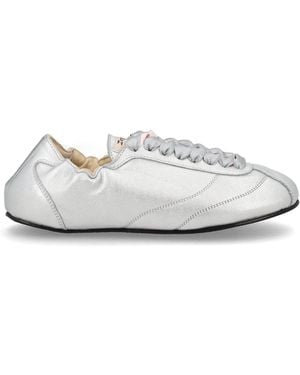 Repetto Calfskin Lambskin Polyurethane Thermoplastic Flats - White