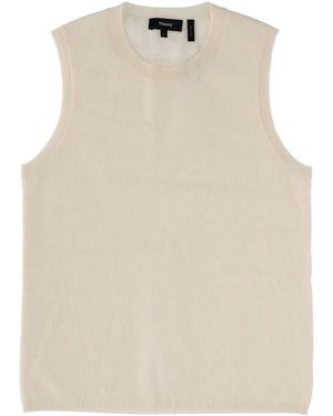Theory Cashmere Top - Natural