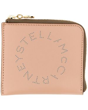 Stella McCartney Portafoglio Con Zip - Neutro