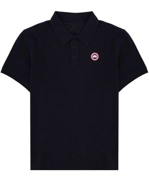 Canada Goose Logo Polo - Black