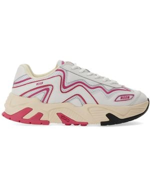 MSGM Vortex Trainer With Vibram Sole - Pink