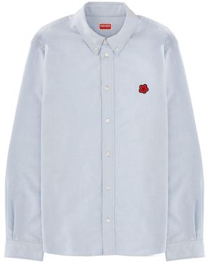 KENZO Boke Flower Logo Shirt Cotton - Blue