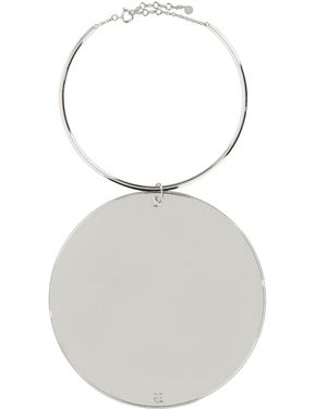 Courreges "Holistic Circle" Necklace - White