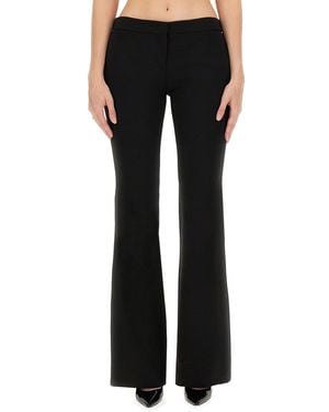 Moschino Crepe Trousers - Black